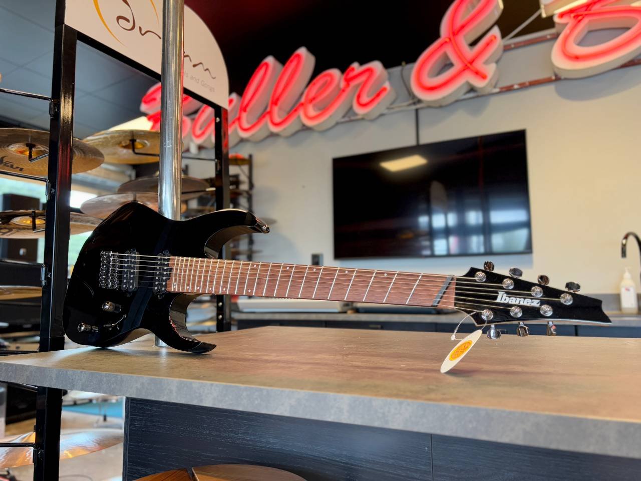 Ibanez RGMS7-BK - Demo Exemplar