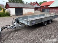 Ifor Williams TB med elhydraulisk tipp Personbilssläp