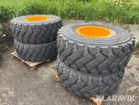 Punkteringsfria hjul Michelin XHA2 20.5R25 4s