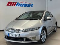 Honda Civic 5-dörrar 1.8 i-VTEC Executive Navi Pano