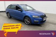 Skoda Octavia Kombi RS TDI Premium Kamera Skinn CarPlay Drag