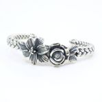 Armring “Roxanne Oxy” Lars Wallin Sterling Silver Storlek S