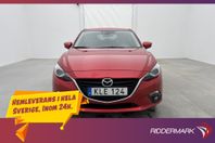 Mazda 3 Sport 2.0 SKYACTIV-G 120hk Vision Sensorer Navi