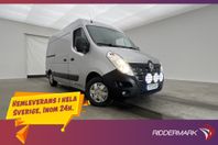Renault Master L2H2 170hk Värmare 3-Sits Dragkrok B-Kamera