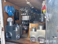 Diverse Ventilationsrör och böjar mm