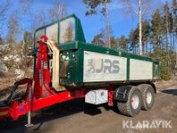 Lastväxlarflak 6,1m med hydraulisk bakläm