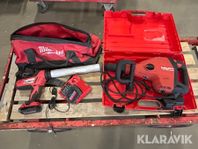 Mejsel och bilningshammare 1 st, Fogpistol 1