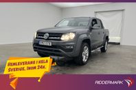 Volkswagen Amarok V6 4Motion Värmare Drag Skinn CARPLAY Moms