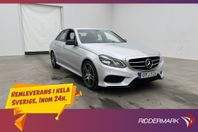 Mercedes-Benz E 220 170hk AMG Sport Sensorer Skinn/Alcantara