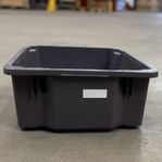 Plastbackar begagnade