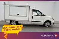 Fiat Doblo WORK UP 1.6 Ny-Kamrem PÅBYGGNAD Dragkrok Moms