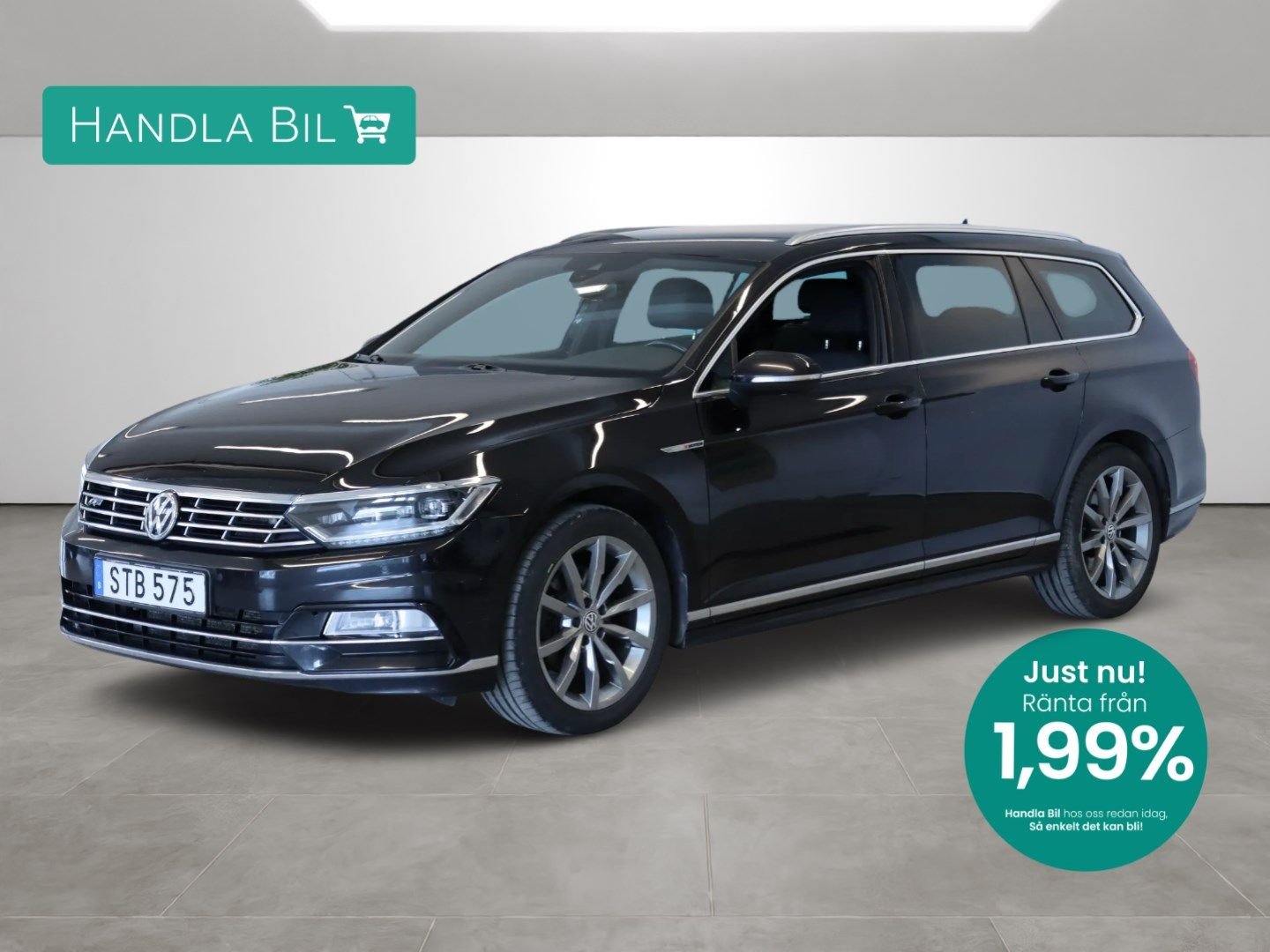 Volkswagen Passat Sportscombi 2.0 TDI DPF SCR 4Motion DSG Sekventiell, 190hk, 2018