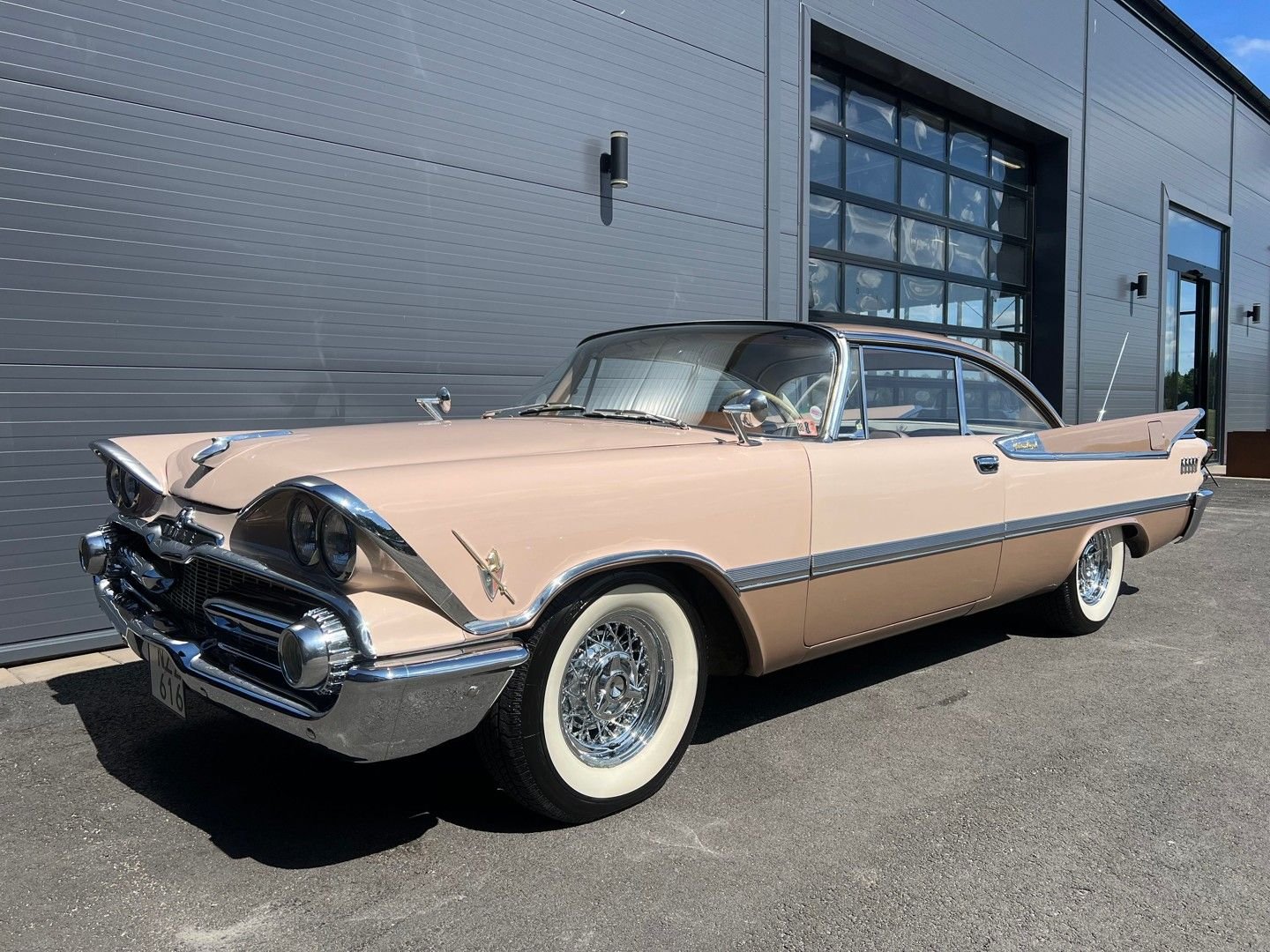 Dodge Custom Royal Lancer 2-dørs 5.9 V8 TorqueFlite, 3-trinn, 324hk, 1959