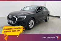 Audi Q3 Sportback 40 TFSI Q 190hk Proline Cockpit Kamera