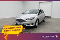 Ford Focus 1.0 EcoBoost 125hk Titanium LED-Ramp Rattvärme