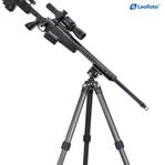 Leofoto kolfibertripod, 4 sektioner, med kulled MA-30L
