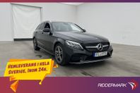 Mercedes-Benz C 220 d 194hk 4M AMG Line Värmare Kamera Drag