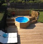Terrasspool – Kombopaket Ved + El | Året runt-bad