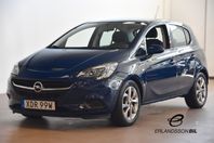 Opel Corsa 5-dörrar 1.4 Euro 6 NYSERVAD AUTOMAT RATTVÄRME