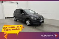 Volkswagen Touran 1.6 TDI Dragkrok Kamera Värmare CarPlay