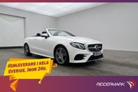 Mercedes-Benz E 200 Cabriolet AMG 360° Skinn Navi Airscarf