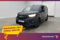 Opel Combo 1.5HDi Värmare PDC Dragkrok 3-Sits CARPLAY Moms