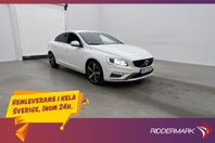 Volvo S60 T3 152hk R-Design VOC Värmare 2 Bruk Välservad