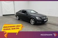 Mercedes-Benz C 220 Coupé 170hk AMG Värmare Skinn H/K Navi