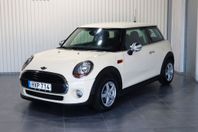 MINI One 3-dörrars 102hk Pepper Keyless Lågskatt Nyservad