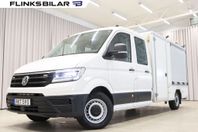 Volkswagen Crafter 177HK Dubbelhytt Halvskåp LED Drag Värmar