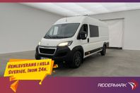 Peugeot Boxer CrewVan L4H2 2.2HDi Ny-Kamrem Dragkrok Moms