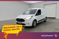 Ford Transit Connect LWB 1.5 Värm Drag V-Inredd CARPLAY Moms