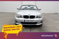 BMW 120 d Convertible 177hk Advantage Halvskinn Sensorer