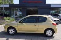 Peugeot 206 1.6 16V XSi 109hk Dragkrok AC Svensksåld