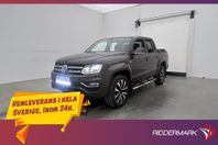 Volkswagen Amarok Aventura 3.0 4M Värmare Skinn CARPLAY Moms