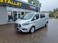 Ford transit Custom 340 Crew Van 5 sits 2.0 170 hk/mkt utr