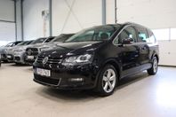 Volkswagen Sharan 7sits 2.0TDI Pano Drag D-Värm 1Ägare 140hk