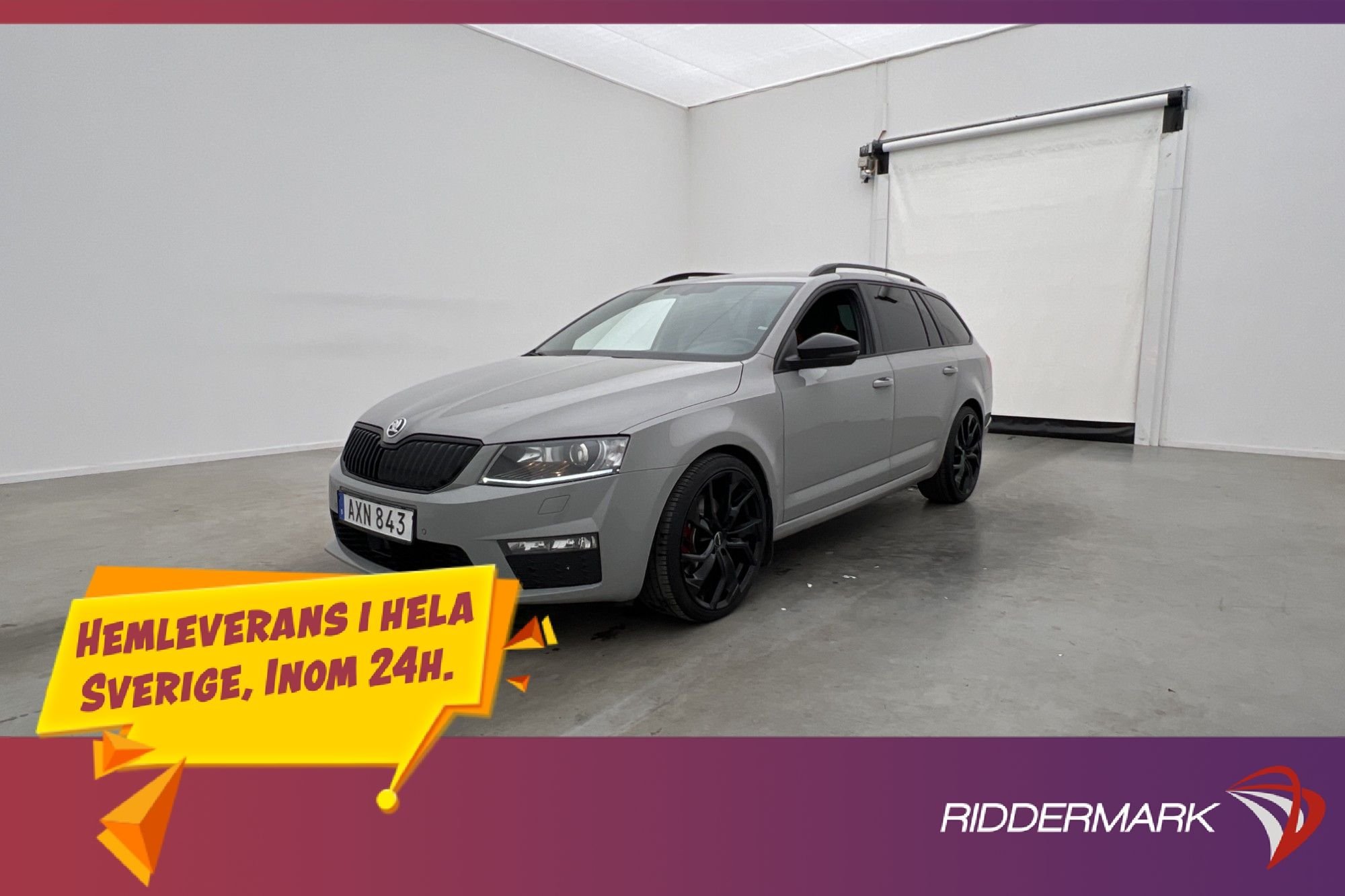 Škoda Octavia Kombi RS 4x4 2.0 TDI 4x4 DSG Sekventiell, 184hk, 2017