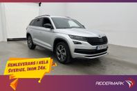 Skoda Kodiaq 2.0 TDI 4x4 SportLine Cockpit Värm Kamera Drag