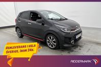Kia Picanto 1.0 100hk GT-Line Skinn Kamera CarPlay Navi