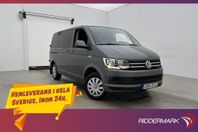 Volkswagen Caravelle 2.0TDI Värmare Dragkrok PDC 9-Sits Moms