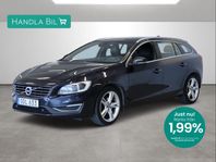 Volvo V60 D4 Summum D-värm Drag VoC SoV-ingår Rattvärm 190hk