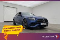 Mercedes-Benz C 300 e 4M 313hk AMG Night Värmare 360° Drag