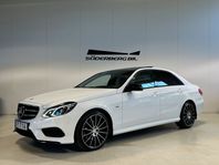 Mercedes-Benz E 220 170hk 4M 7G-T AMG, PANO, D-VÄRM, DRAG