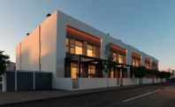 Fantastiska nybyggda radhus i Dolores- Alicante
