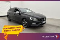 Volvo V60 D5 AWD R-Design VOC Värm Taklucka Kamera BLIS