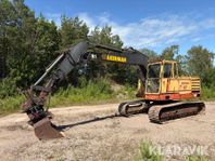 Grävmaskin Åkerman H7C med tiltrotator och re
