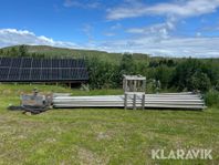 Bevattningsanläggning 1 hektar med pump