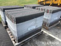 Takpannor 264x4 pall, Brandspjäll & Taktegel 10 pallar