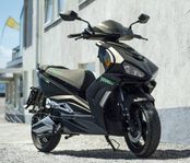 Elmoped Viarelli Monztro Mattsvart Klass 1